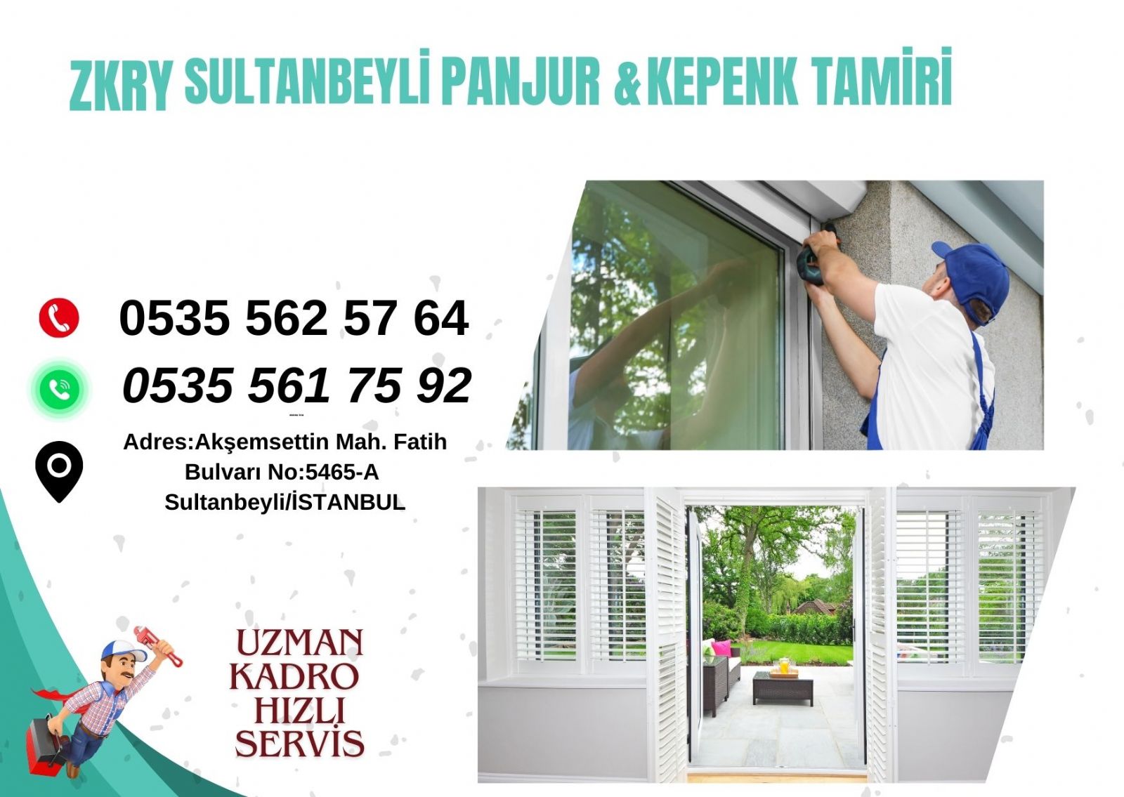 Sultanbeyli Panjur Ve Kepenk Tamiri